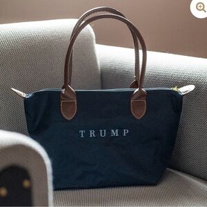 Navy Blue Tote Bag - Trump MAGA